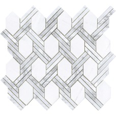 G140 ESSENTIAL NET CARRARA 29.6x32.7 (мозаїка)