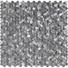 G150 GRAVITY ALUMINIUM 3D HEXAGON METAL 30.7x30.1 (мозаїка)
