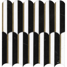 G161 PIANO BLACK 30.5х30.5 (мозаїка)