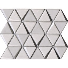 G133 EFFECT TRIANGLE SILVER 31x26 (мозаїка)