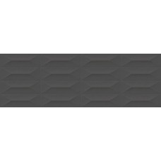 M4KV COLORPLAY ANTHRACITE STRUTTURA CABOCHON 3D RET 30x90 (плитка настінна)