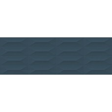 M4KZ COLORPLAY BLUE STRUTTURA CABOCHON 3D RET 30x90 (плитка настінна)