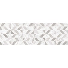 M4PK MARBLEPLAY DECORO NAOS WHITE RET 30x90 декор (плитка настінна)