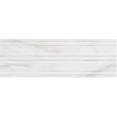 M5LJ MARBLEPLAY DECORO CLASSIC WHITE RET 30x90 декор (плитка настінна)