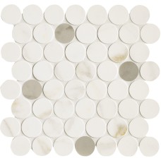 M8FU MAGNIFICA CALACATTA GOLD MOSAICO CIRCLE 31х31 (мозаїка)
