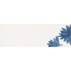 M96T CROGIOLO RICE BIANCO DECORO LEAF LUX 5х15 декор (плитка настінна)