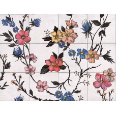 M9E6 CROGIOLO RICE DECORO GARDEN MODULO B 45х60 декор (плитка настінна)