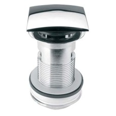 Корок-автомат для умивальника з переливом 5/4'' квадратний CW60SQCB