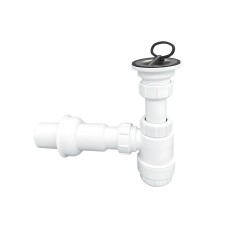 Сифон для умивальника низький 1 1/4″x50 мм HC1L-50