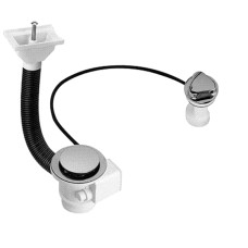 Сифон для кухонної мийки (автомат) з переливом 1.1/2 x70 PUFS70DR-CP