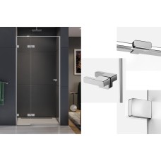 Душові двері  EVENTA 120x200 L скло Opti Clear ACTIVE SHIELD 8мм