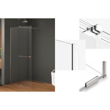 Душова кабіна walk in SMART 100x200 скло clear ACTIVE SHIELD 8mm
