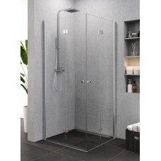 Душова кабіна квадратна SUPERIA 2D 90x90x195 скло clear ACTIVE SHIELD 6мм