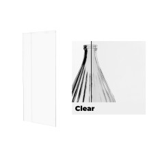 Душові двері KALIBRA 100x195 скло clear ACTIVE SHIELD 6мм