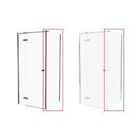Бокова стінка до кабіни KALIBRA 90x195 скло clear ACTIVE SHIELD 6мм