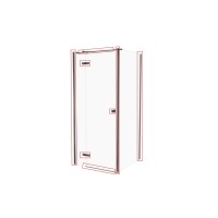 Фурнітура до кабіни KALIBRA 1D 80-120 BLACK
