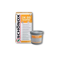 Schonox 2K DS RAPID 2К супереластична полімер-цементна гідроізоляція, внутр/зовн (DE) 12.5 кг+5 кг