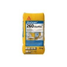 Клей для плитки SikaCeram-260 StarFlex білий (C2TES1) 25 кг