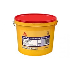 SikaWall-6500 Acryl-Silicone Декоративна фасадна штукатурка, 1.5 мм, біла 25 кг