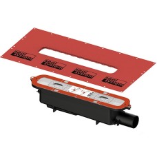 Cифон Drainprofile Standart 0.8 л/сек. горизонтальний відвід DN50 TECE (673002)