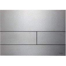 Панель змиву TECEsquare II Metal з двома клавішами, матова нержавіюча сталь (9240830)