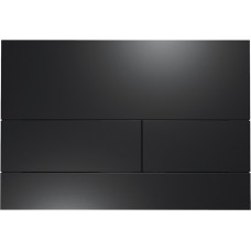 Панель змиву TECEsquare II Metal з двома клавішами, чорний матовий (9240833)