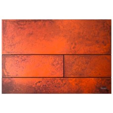 Панель змиву TECEsquare II Metal з двома клавішами, іржава сталь (9240845)