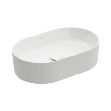COLLARO Умивальник на стільницю без переливу 560х360 мм овальний CeramicPlus Titan Ceram (4A1956R1)