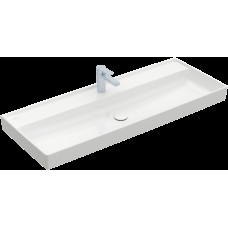 COLLARO Умивальник без переливу 1200x470 мм Titan Ceram (4A33C201)