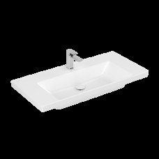 SUBWAY 3.0 Умивальник 1000x470 мм без переливу (4A70A2RW) Stone White CeramicPlus