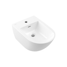 ANTAO Біде підвісне 37,5х56 см Stone White з отвором для змішувача (541100RW) CeramicPlus