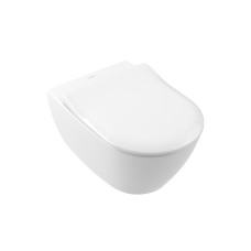 SUBWAY 2.0 Унітаз підвісний Rimless 56 см Ceramic Plus + сидіння Slim 9M78S101 (5614R2R1)