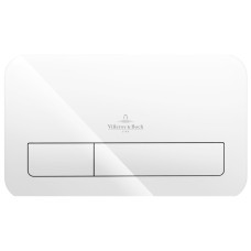 Кнопка змиву VICONNECT M200 скляна, біла глянцева (922400RE)