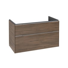 SUBWAY 3.0 Тумба під умивальник 973x576x478 мм Arizona Oak ручки glossy aluminium + 2 LED (C570L0VH)