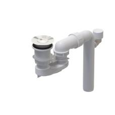 ViFlow Система зливу і переливу для ванн без переливного отвору White Alpin (U90953001)