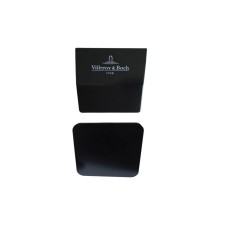 Кришка переливу і зливу Squaro Edge 12, Black Matt (U90954033)