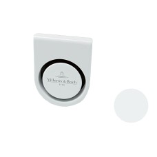 Кришка переливу і зливу Oberon 2.0, Stone White (U909570RW)