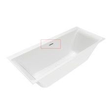Перелив до ванни Subway 3.0 Black Matt (U90958033)