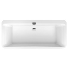 SQUARO EDGE 12 Duo Oval Ванна кварил 1800х800 з ніжками (UBQ180SQE7DV-01)