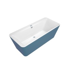 SQUARO EDGE 12 Duo Ванна 1800х800 з ніжками + панель, Quaryl (UBQ180SQE7PDBCV-01 BCW2) Ocean