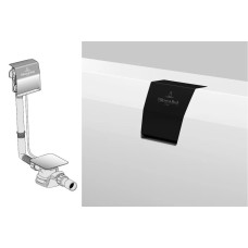 Комплект для наповнення води до ванн SQUARO EDGE Black Matt (UPCON0123-33)