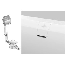 Комплект для наповнення води до ванн SQUARO EDGE, Stone White (UPCON0123-RW)