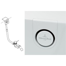 Комплект для наповнення води до ванн OBERON 2.0  Stone White (UPCON0136-RW)