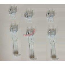 Комплект настінного кріплення 3 x SMB2T для Charleston H 1501-2200 мм (173611) RAL9016