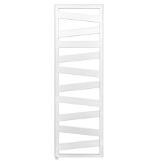 Рушникосушка електрична KAZEANE 1291х500 сталь RAL9016 Traffic White gloss (RK-130-050/GD)