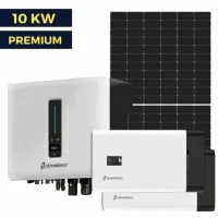 Гібридна сонячна станція на 10 кВт Premium | Stromherz 10 kw | Ulica 550W | Stromherz 6,9 kWh