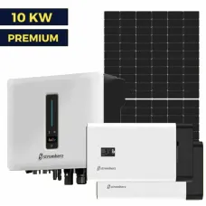 Гібридна сонячна станція на 10 кВт Premium | Stromherz 10 kw | Ulica 550W | Stromherz 6,9 kWh
