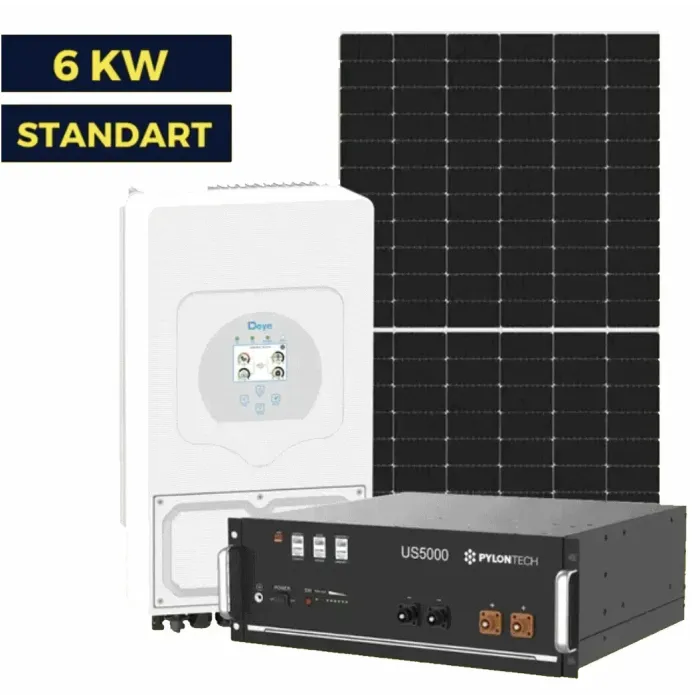 Сонячна гібридна станція на 6 кВт Standart | Deye 6 kw | LP Longi 450W