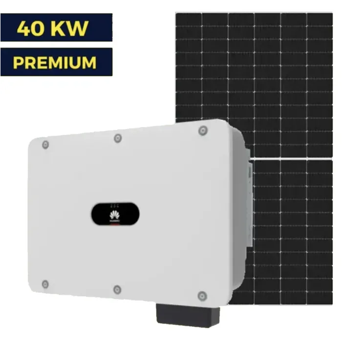 Мережа сонячна станція на 50 кВт Premium | Huawei 50 kw | Risen 550W