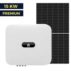 Мережа сонячна станція на 15 кВт Premium | Huawei 15 kw | Risen 550W